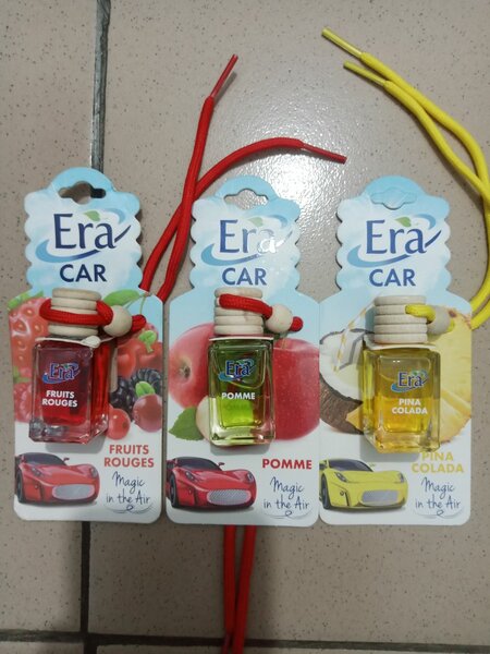 3 Parfums de voiture Era Car