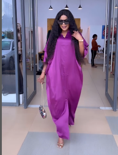Purple kaftan