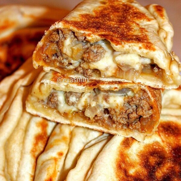 Brioche Farcie au Boeuf et Fromage