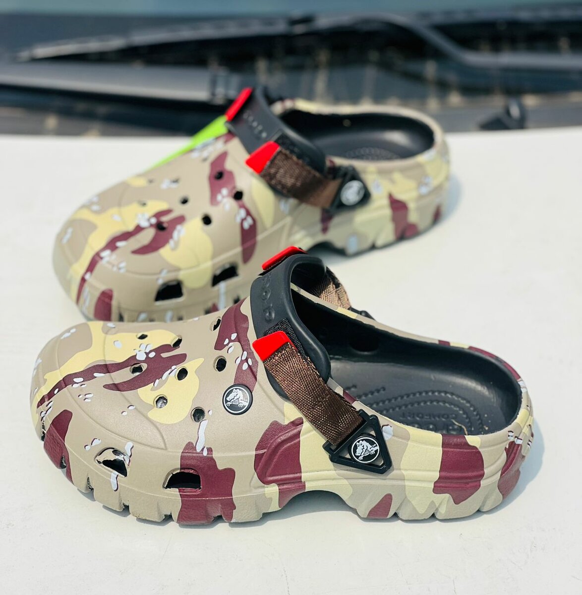 Chaussures Crocs camouflage
