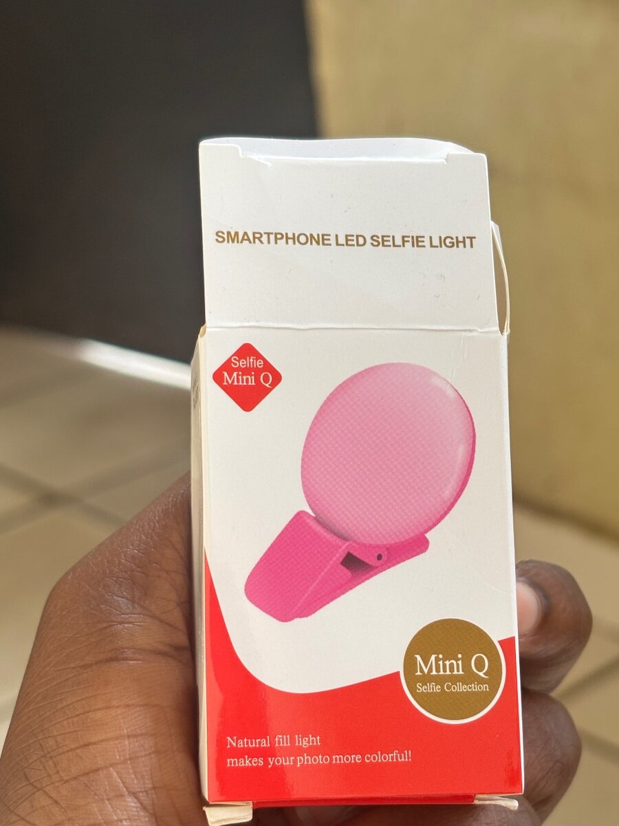 Lampe Selfie LED Clip