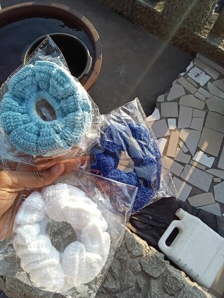 Lot de Chouchous en Tricot