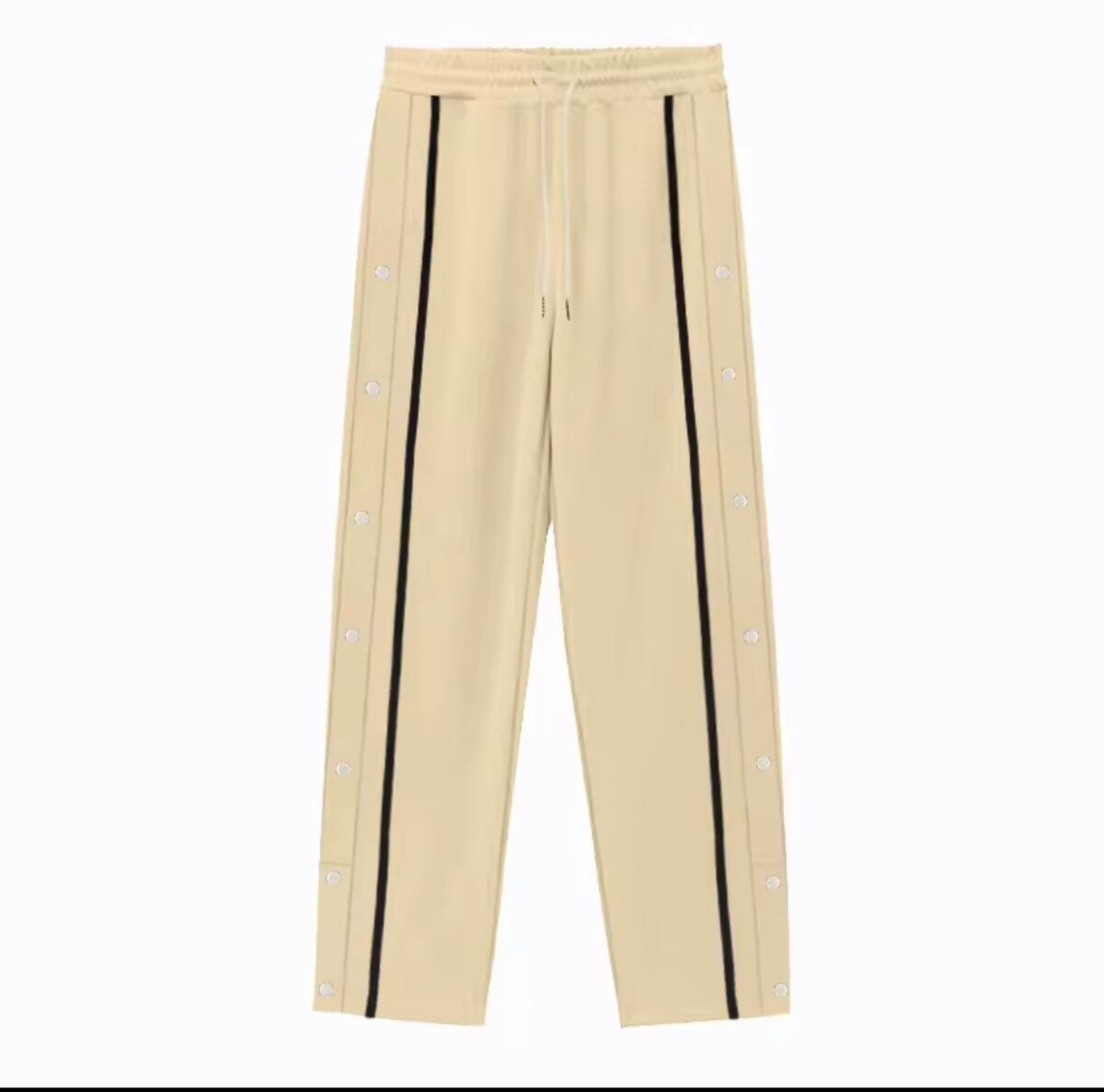 Pantalon de sport à boutons latéraux