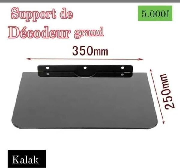 Support de décodeur grand modèle Kalak