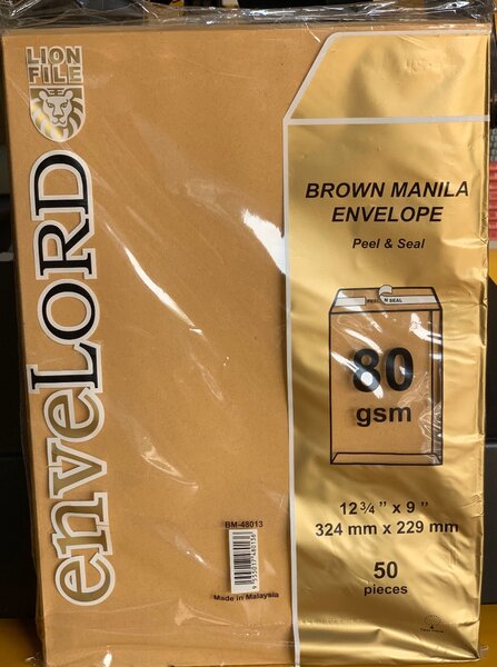 Brown envelope A4 Size