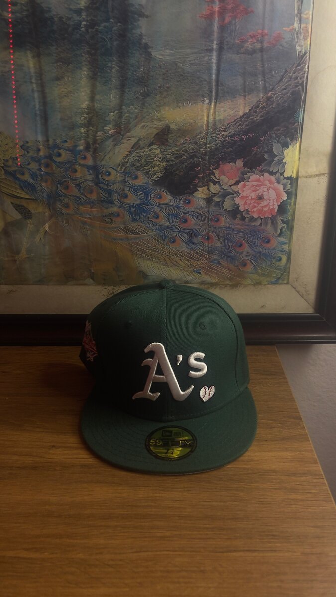 Casquette verte A's