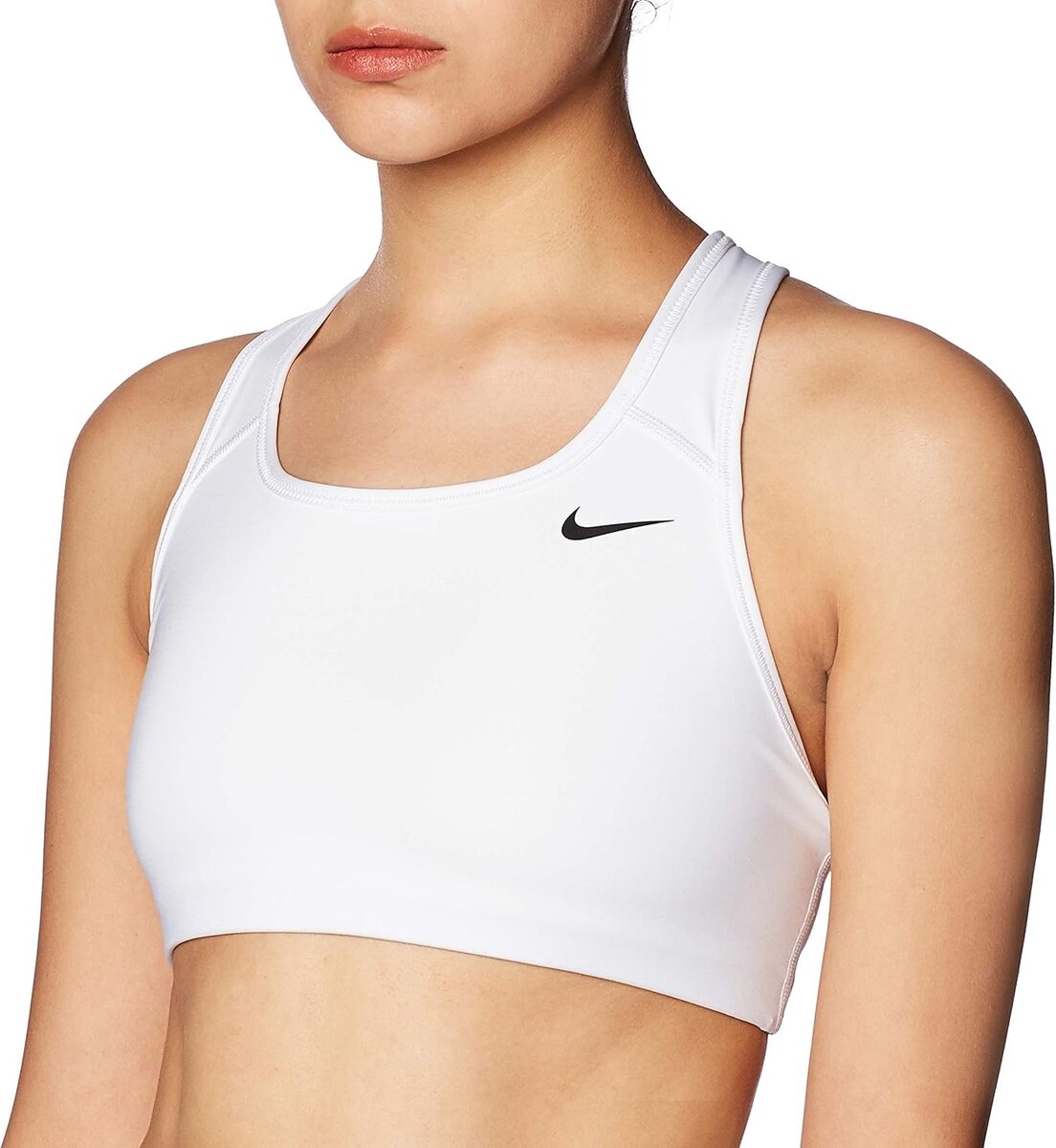 Brassière de sport Nike blanche