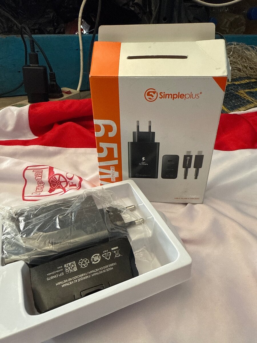 Chargeur Rapide 65W PD USB-C