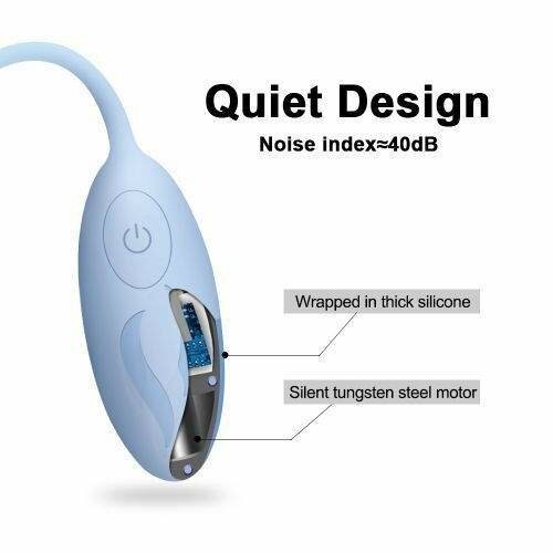 Oeuf vibrant silencieux