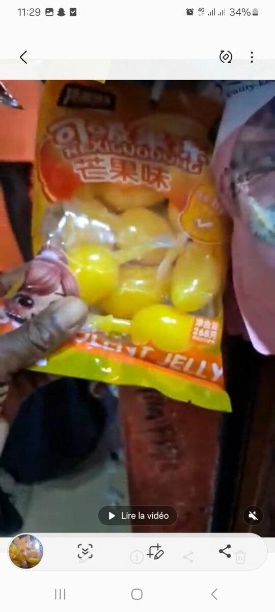 Bonbons Saveur Mangue Délicieux