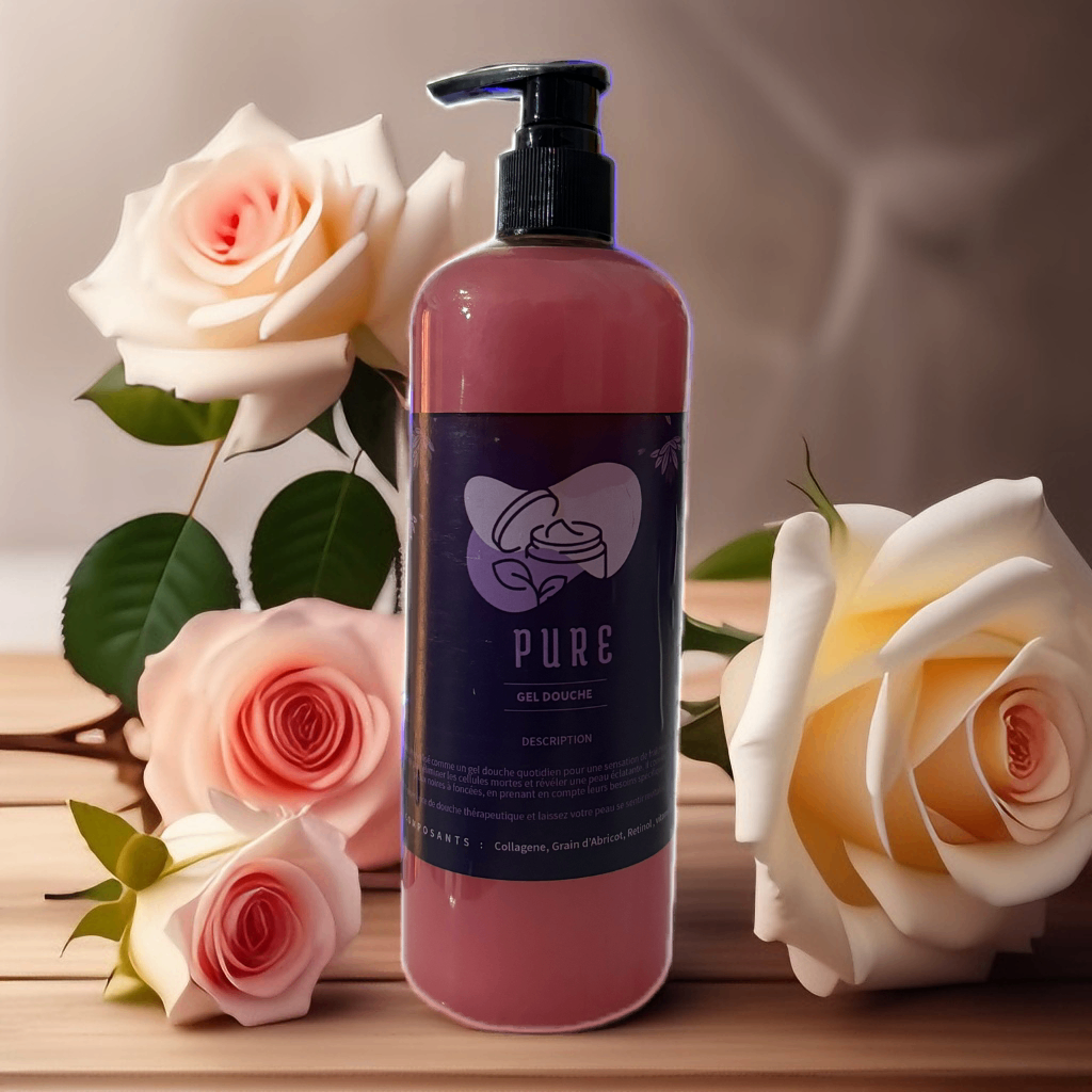 Gel douche PURE, Teint NOIR