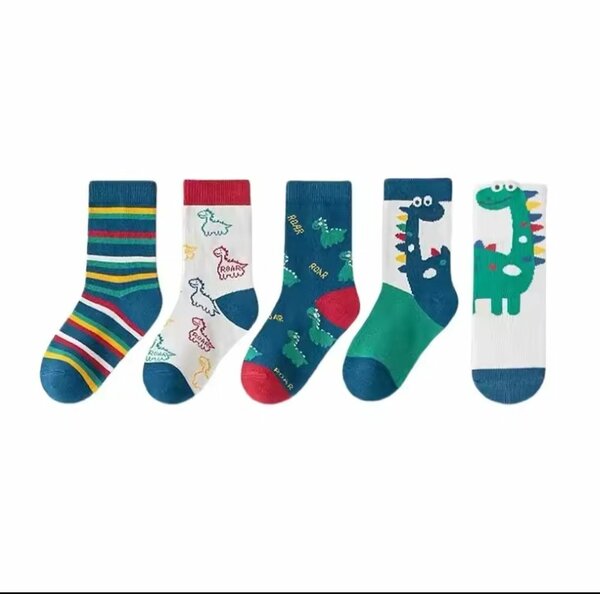 CHAUSSETTE DINO / 5 paires