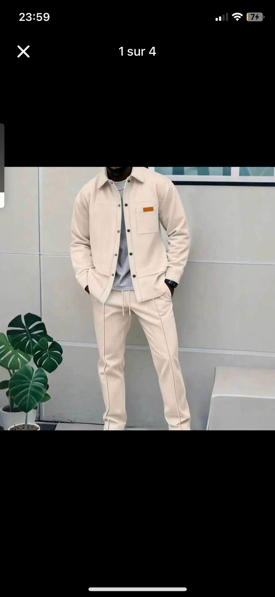 Ensemble décontracté homme