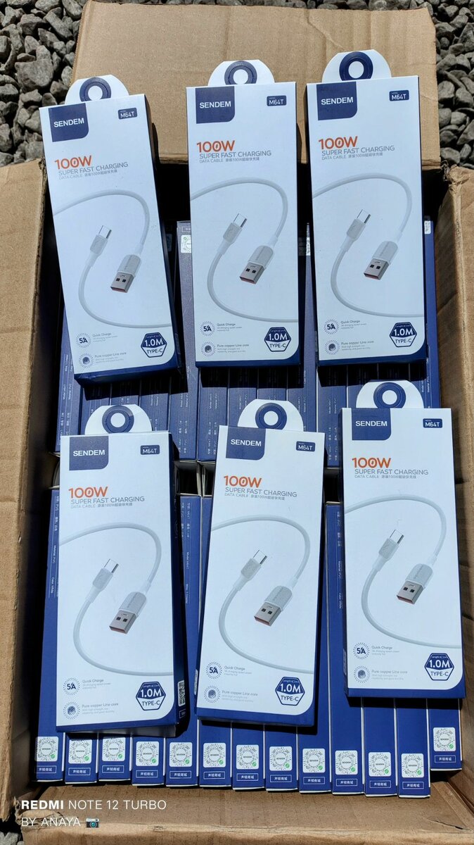100W Super Fast Charging USB-A  cables