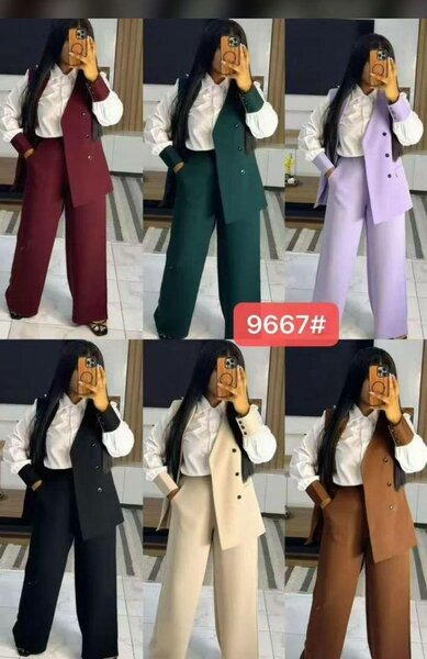 Ensemble élégante femme