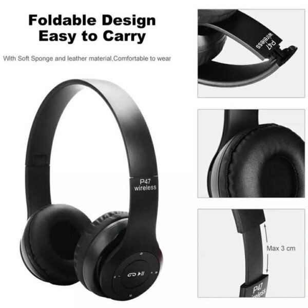Casque P47 Bluetooth sans fil