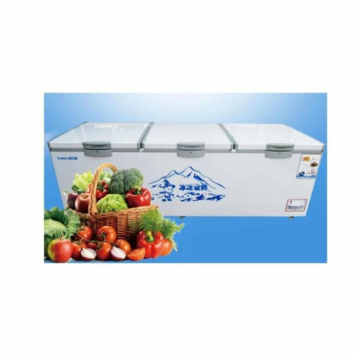 Congélateur coffre 3 portes