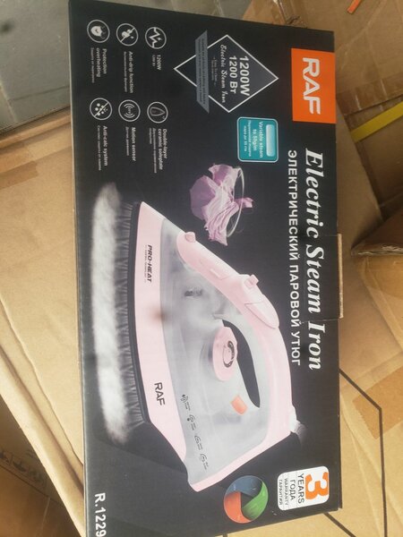 RAF electric steam iron