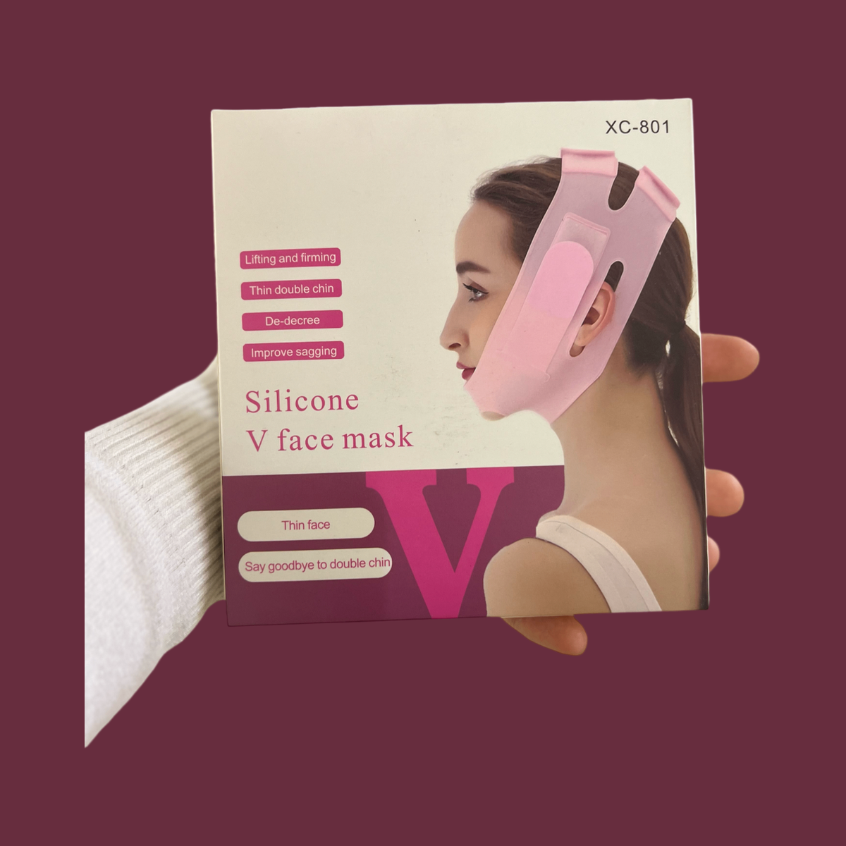 Бандаж для лица Силиконовый