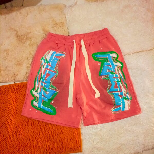 Shorts décontractés graffiti