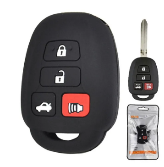 Toyota Corolla Silicone Key Cover 4 Button