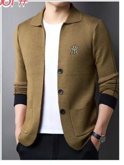 Cardigan homme à rayures