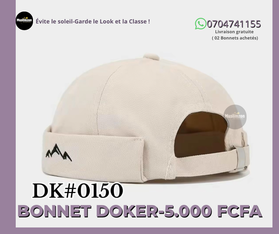 Casquettes Doker Chic Unisexe