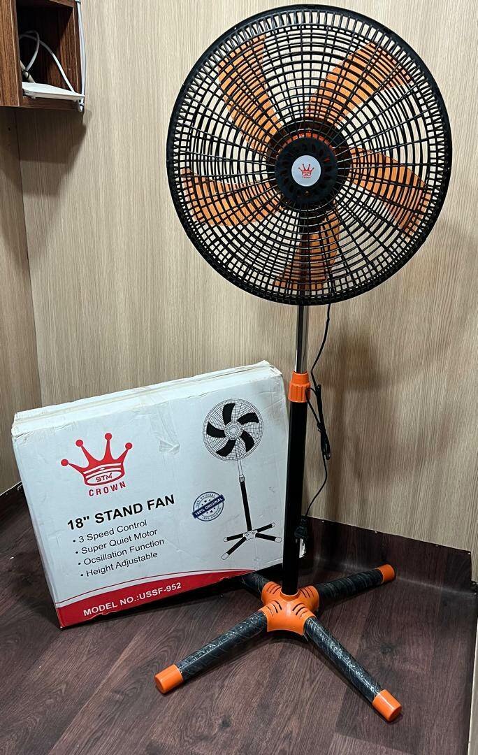 Ventilateur sur pied 18 pouces Crown