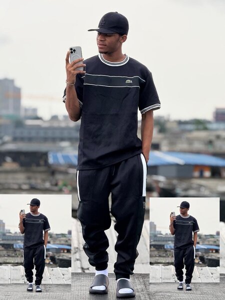 Ensemble sport casual homme