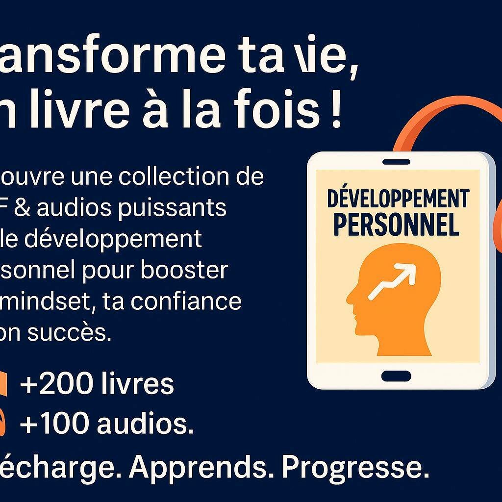Collection Développement Personnel PDF & Audio