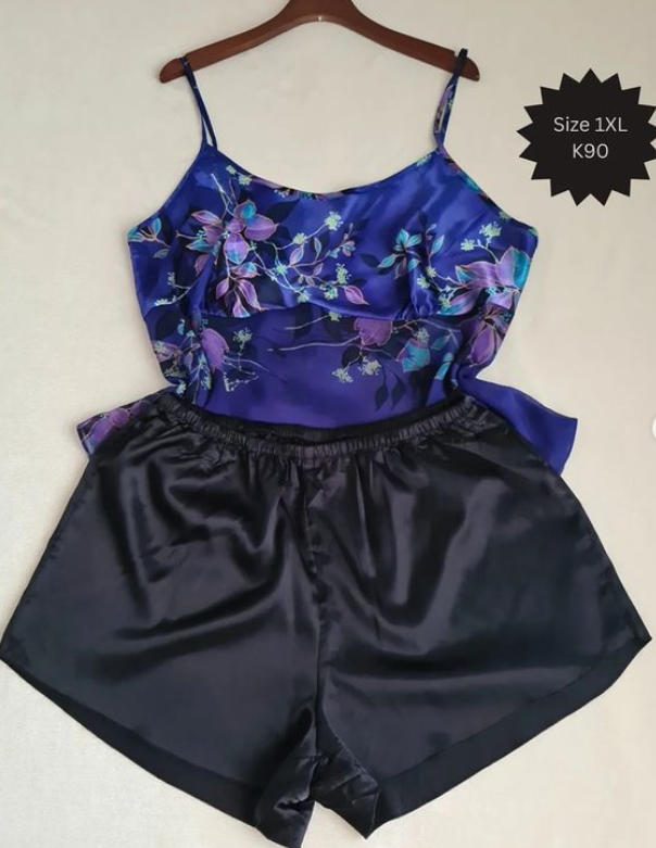 T-shirt and shorts pajamas