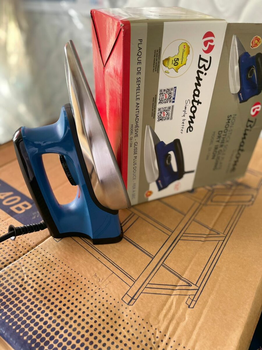 Fer à repasser durable en acier