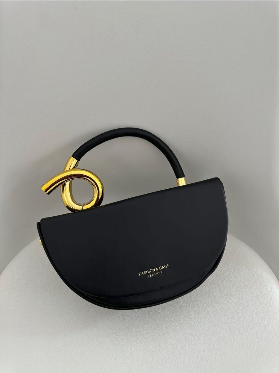 Sac à main élégant rond