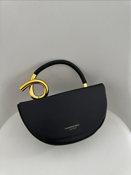 Sac à main élégant rond