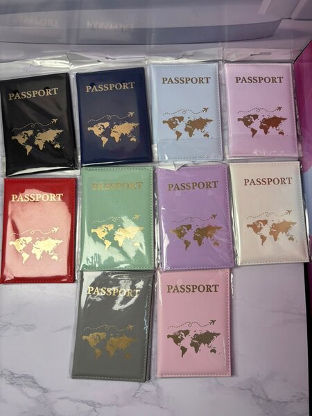 Étui Passeport en Cuir Élégant