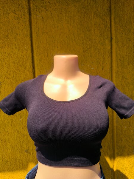 Top court moulant femme