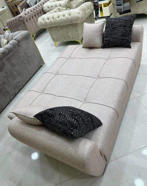 Canapé-lit moderne en tissu