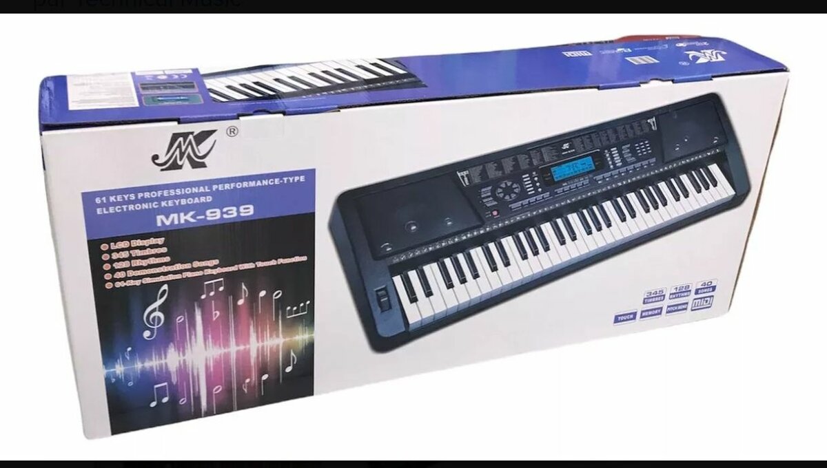 Clavier Électronique MK-939