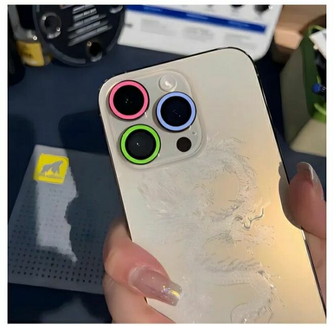 Protecteur Caméra iphone 15 pro et pro max