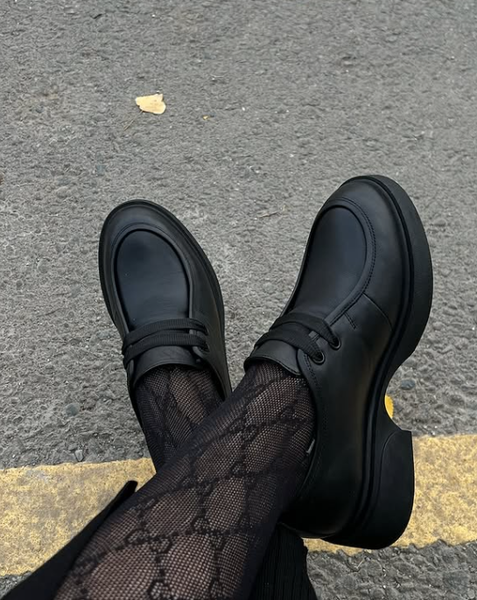 лоферы черные