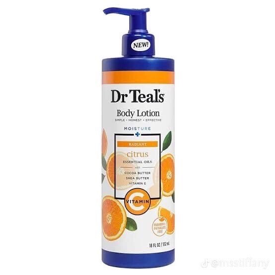 Dr Teal's Lotion Radiant Citrus