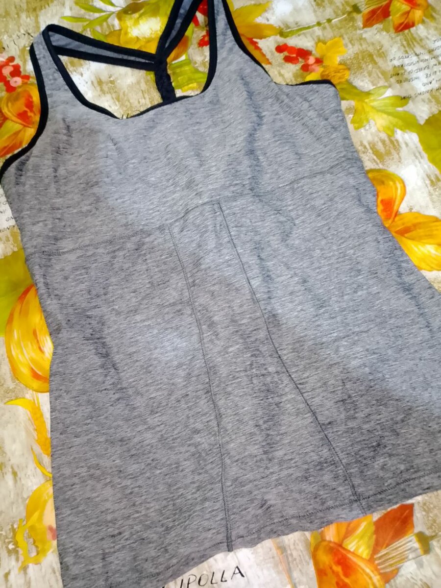 Débardeur Sport Femme Gris