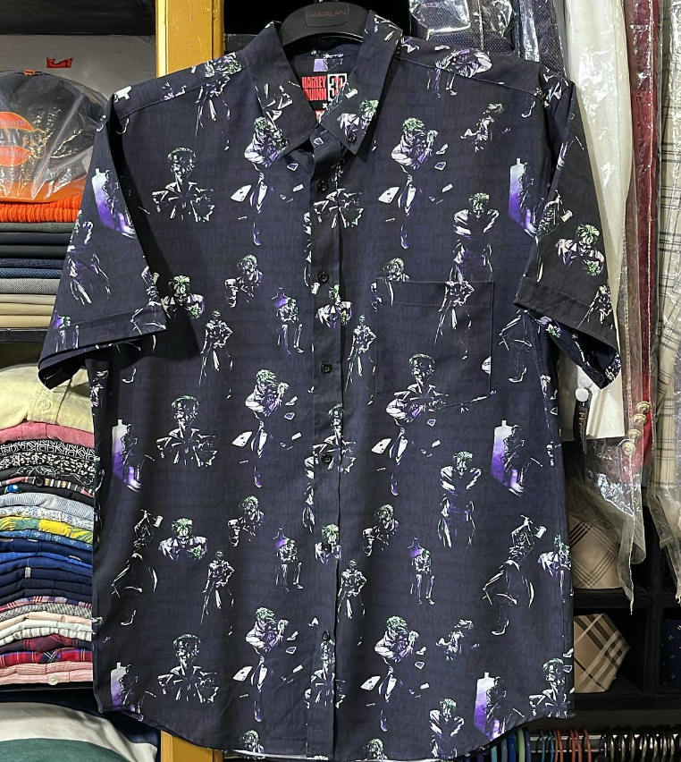 Mens Casual PRINT SHIRT