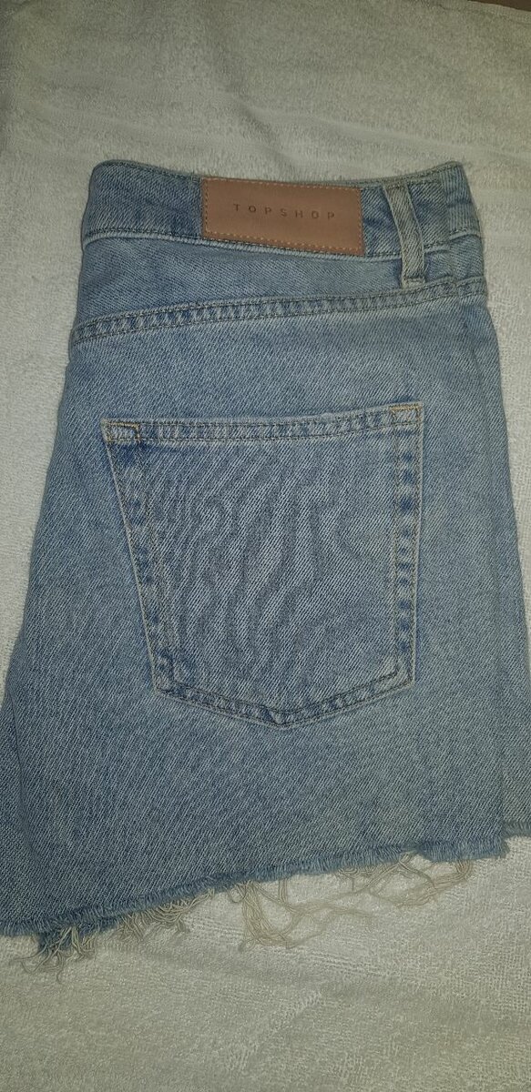 Short en jean décontracté