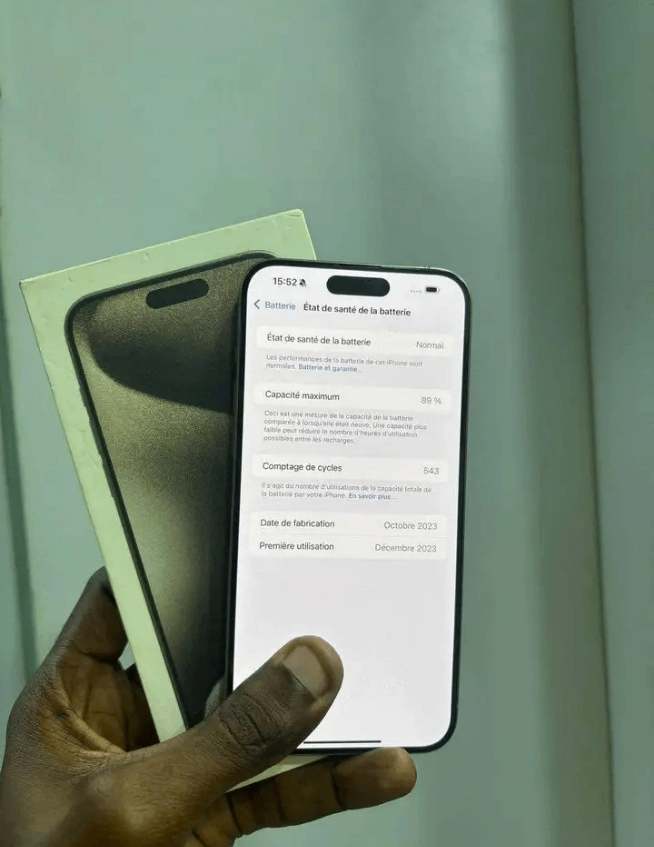 iPhone 14Pro Max Argent