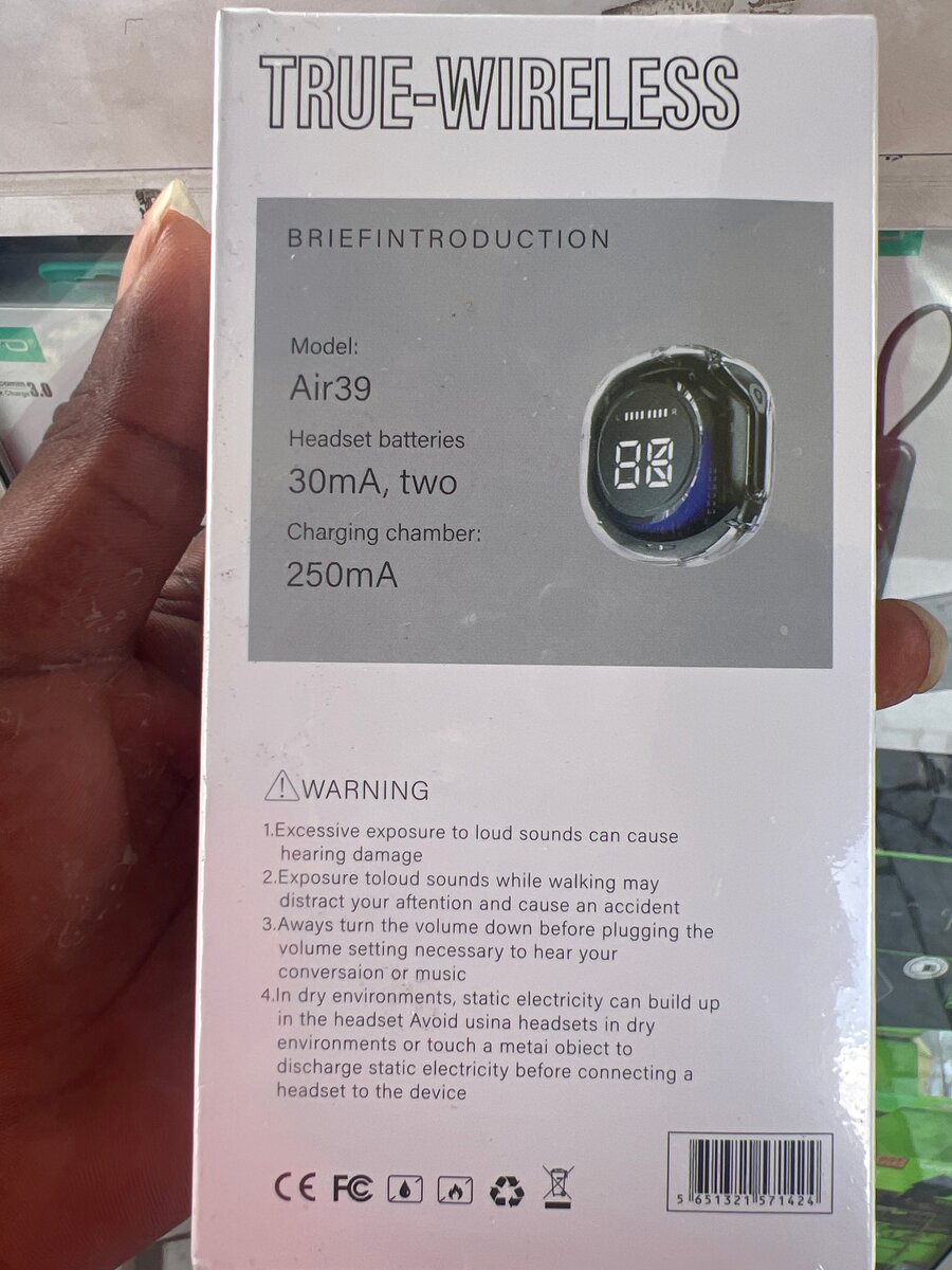 Headset sans fil stéréo ENC