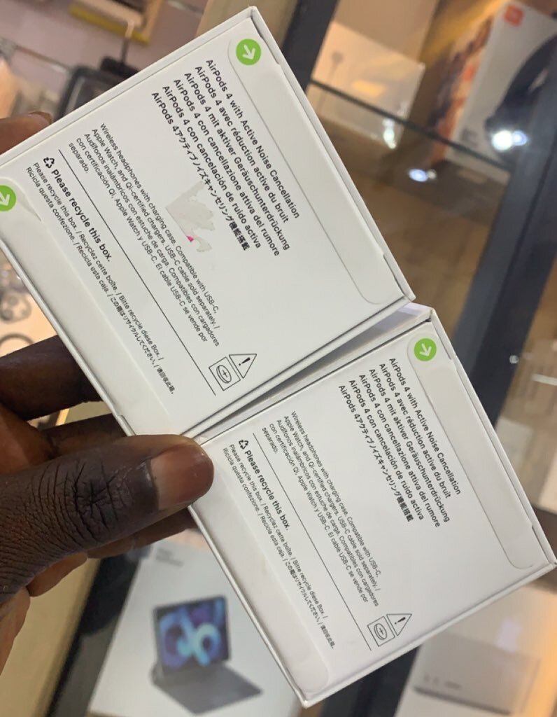 Original apple AirPods actively noise cancellation