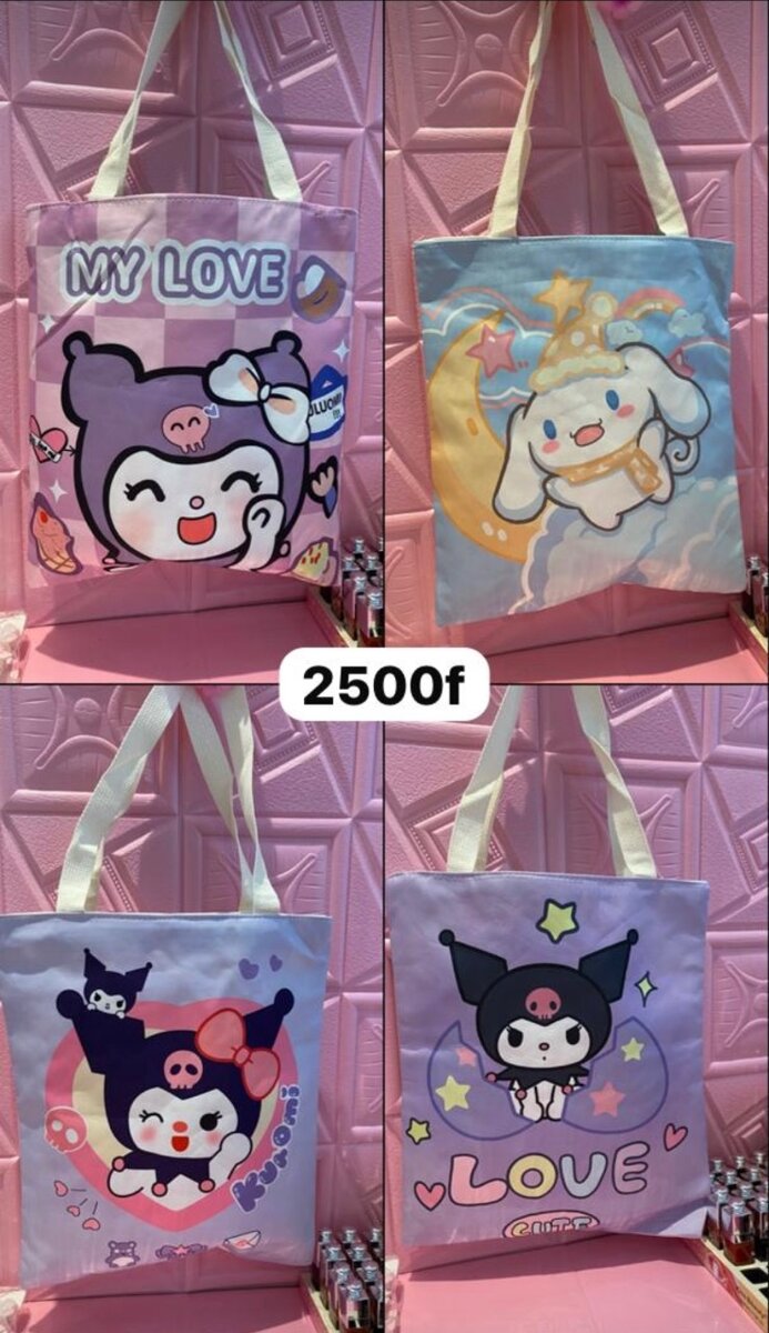 Sacs fourre-tout kawaii