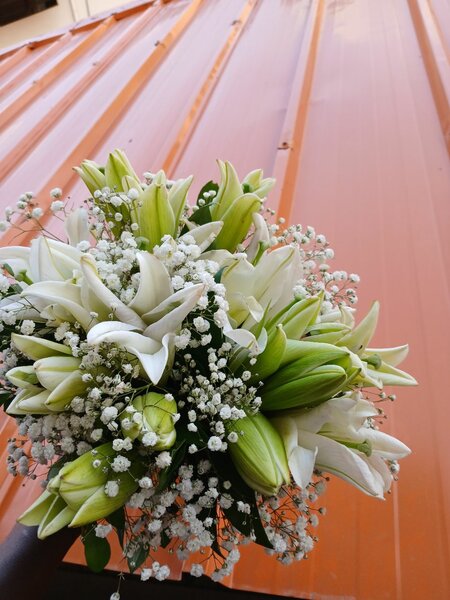 Bouquet de lys élégants