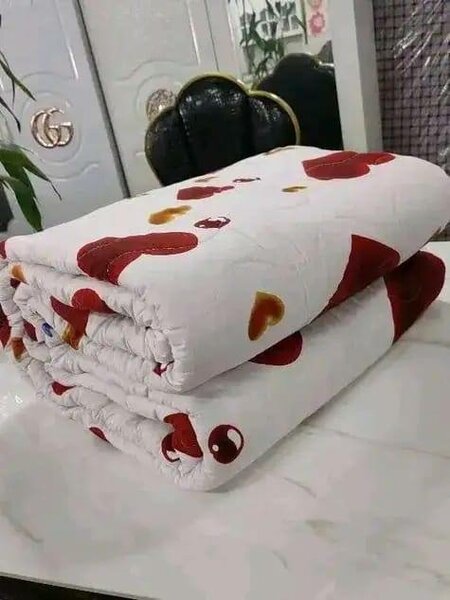 Couvre-lit réversible doux